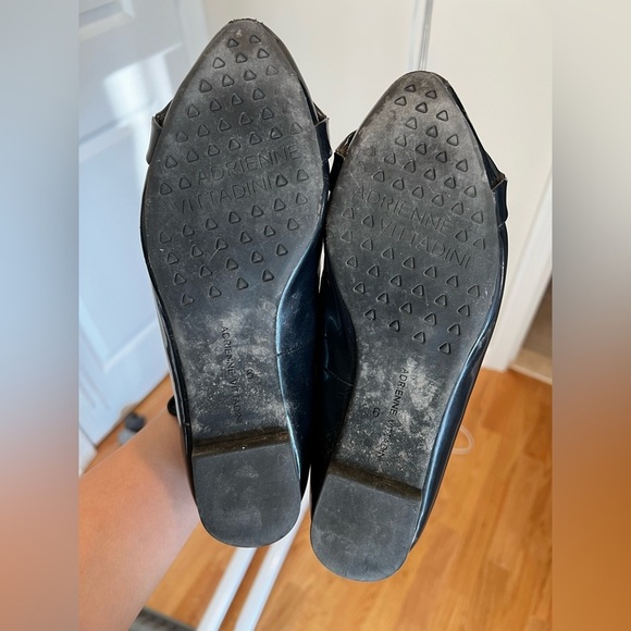 Adrienne Vittadini Women’s Black Pointed Toe Flats Size 9 - Picture 4 of 6